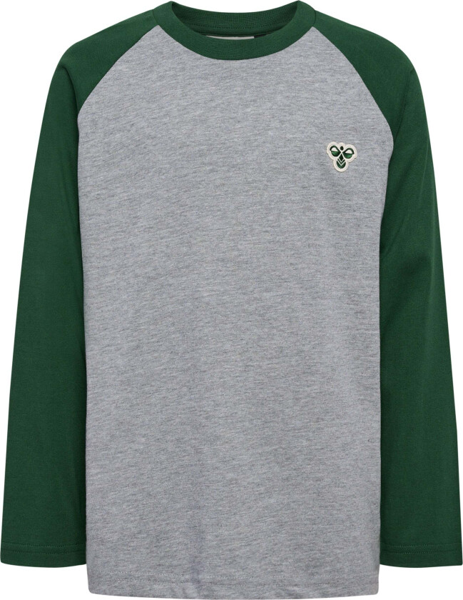 Raglan Loose T-skjorte, Dark Green, 104 - Gensere - Bomull