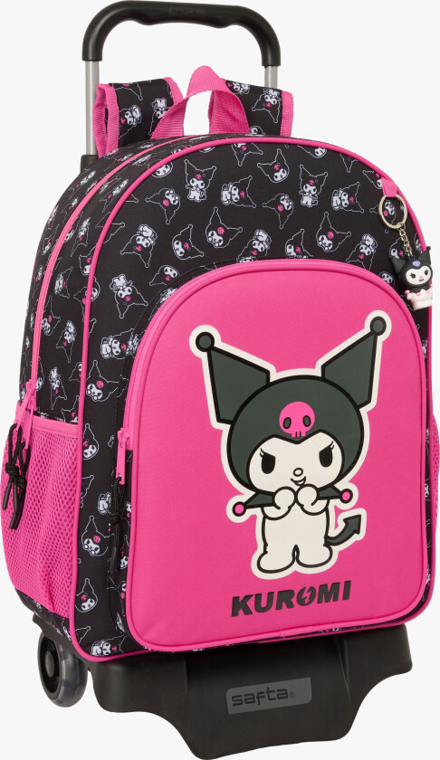 Kuromi Trolley Trillekoffert 21L, Rosa/svart - Kofferter - Plast,Polyester