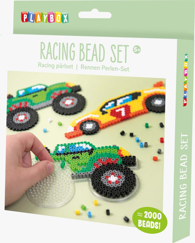 Perlesett Racing 2000 Stk - Perler & Perlebrett - Plast