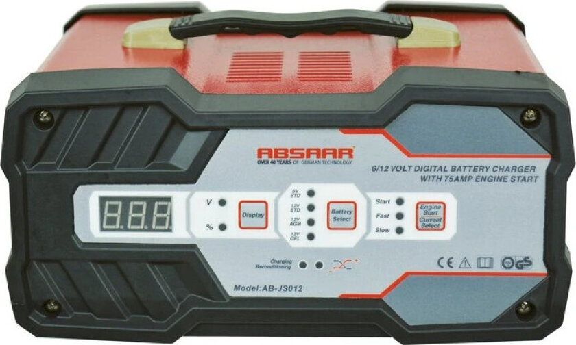 Bilde av AB-JS012 Battery charger with jumpstarter 12A 6/12V