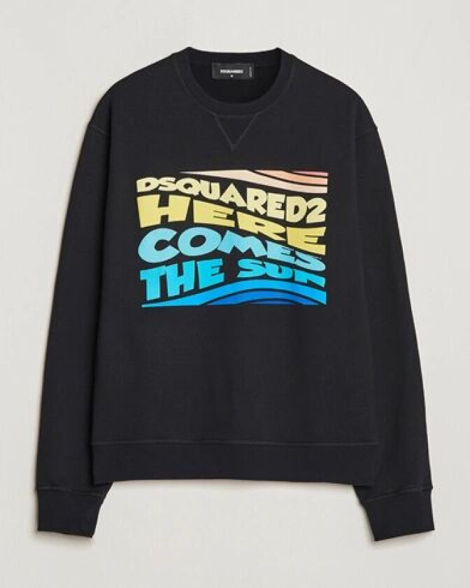 Cool Fit Crew Neck Sweatshirt Black