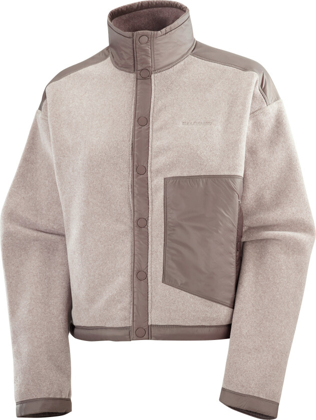 Women's Chroma Fleece Cardigan Etherea