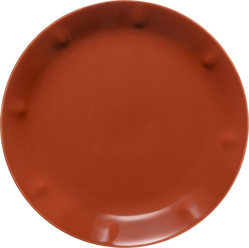 Solare tallerken Ø27 cm Terrakotta