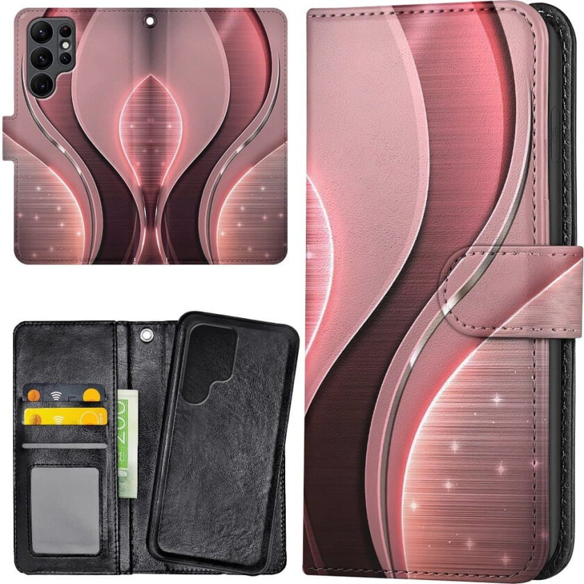 Samsung Galaxy S25 Ultra - Lommebok Deksel Abstract