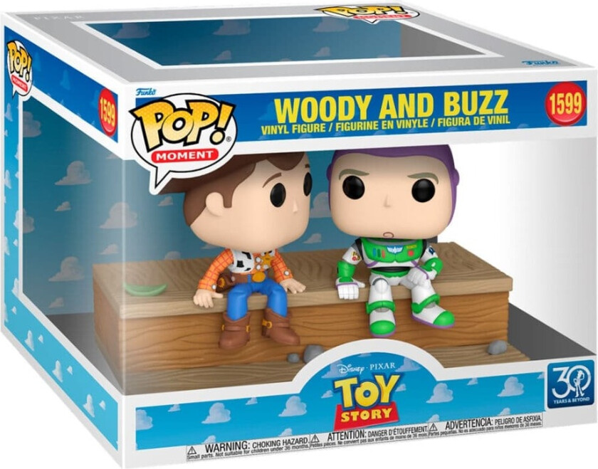 POP figure Moment Disney Pixar Toy Story Woody & Buzz