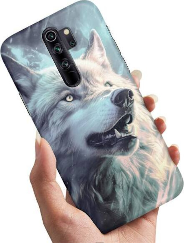 Xiaomi Redmi Note 8 Pro - Deksel/Mobildeksel Wolf