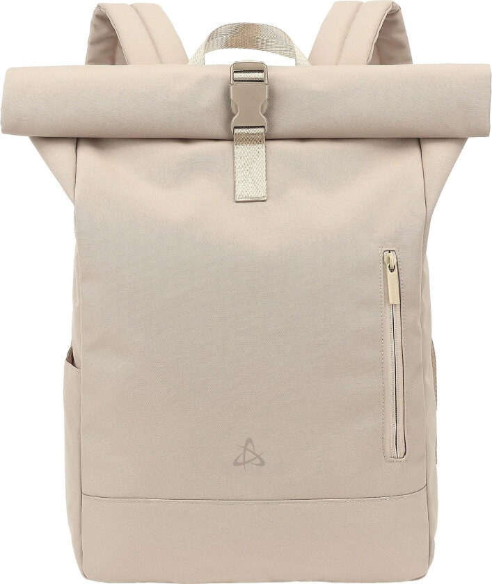 Jakarta-BE Laptop Ryggsekk - 15,6", 5 rom, 45x30x12,5 cm, Vannavvisende 300D Polyester - Beige