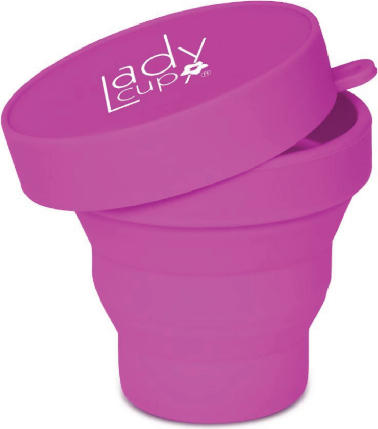 Steriliseringskopp for menskopp, Rosa, 1 stk.