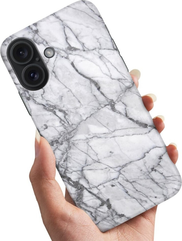 iPhone 16 - Deksel/Mobildeksel Marmor