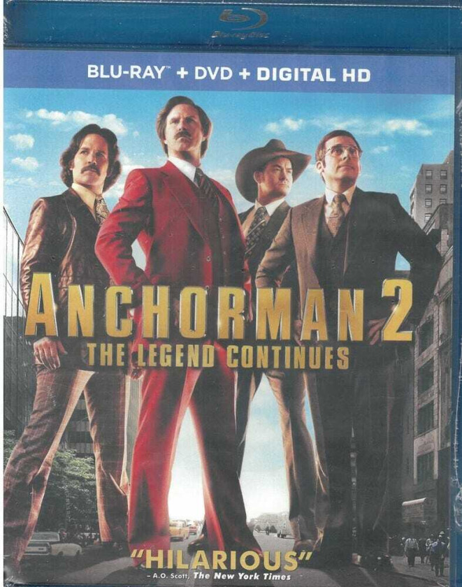 Anchorman 2 Bluray