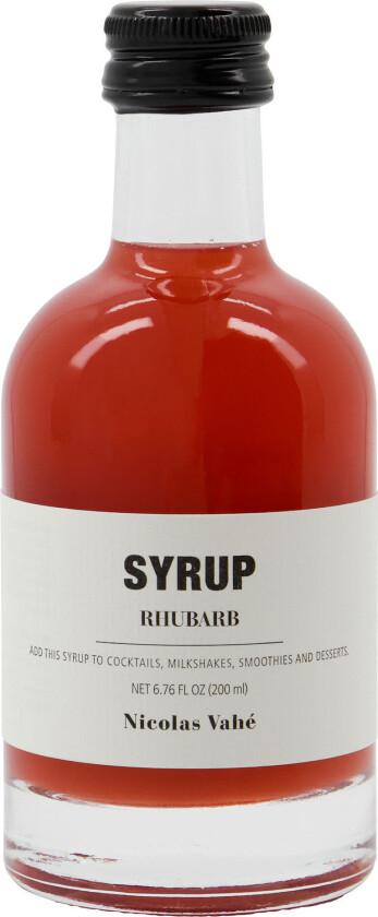 Nicolas Vahé Rabarbrasirup 200 ml