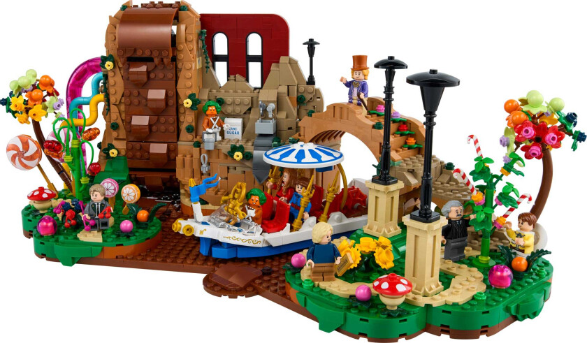 Ideas 21360 Willy Wonka og sjokoladefabrikken