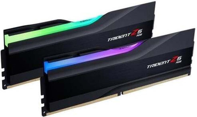 Trident Z5 RGB DDR5-6400 - 128GB - CL36 - Dual Channel (2 pcs) - Intel XMP - Svart med RGB