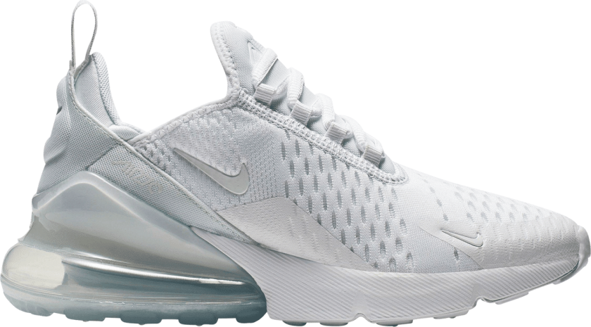Air Max 270, fritidssko, junior WHITE/WHITE