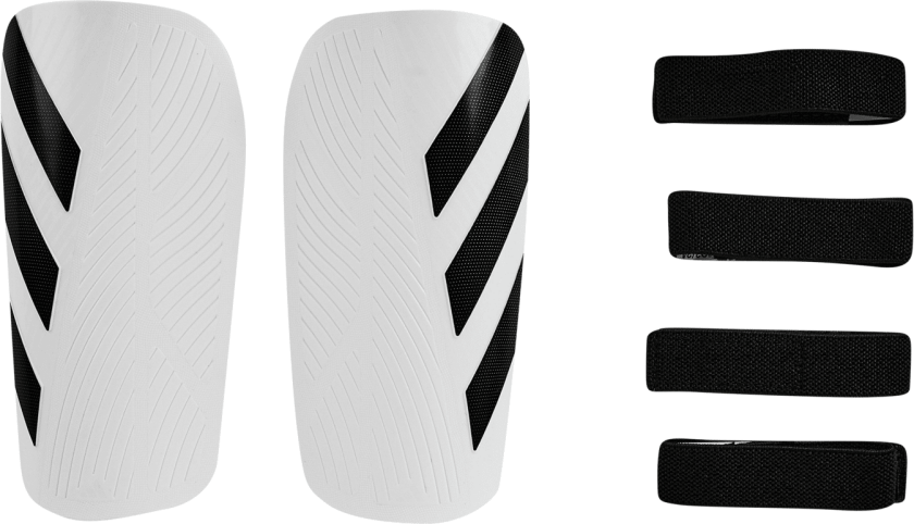 adidas Tiro Club Shin Guards, leggskinn, unisex WHITE/BLACK