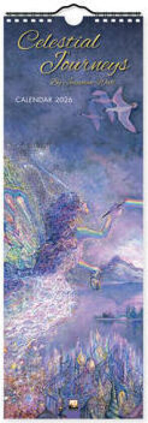 Celestial Journeys by Josephine Wall Slim Calendar 2026 (Art Calendar)