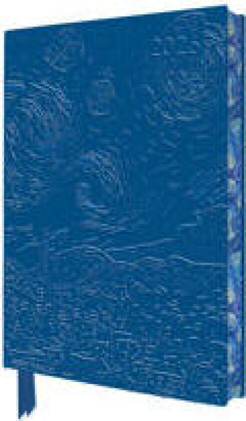 Vincent van Gogh: The Starry Night 2026 Artisan Art Vegan Leather Diary Planner - Page to View with Notes