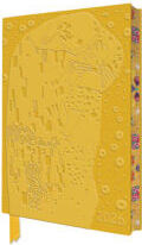 Gustav Klimt: The Kiss 2026 Artisan Art Vegan Leather Diary Planner - Page to View with Notes