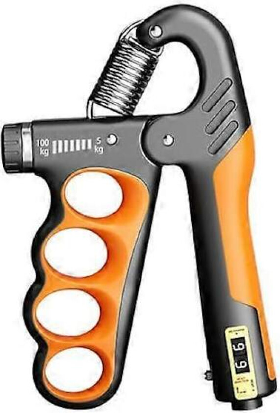 Ny Grip Strength Trainer 5-100KG Mekanisk Underarmstrener Teller Menn Kvinner Justerbart Håndgrep Styrke