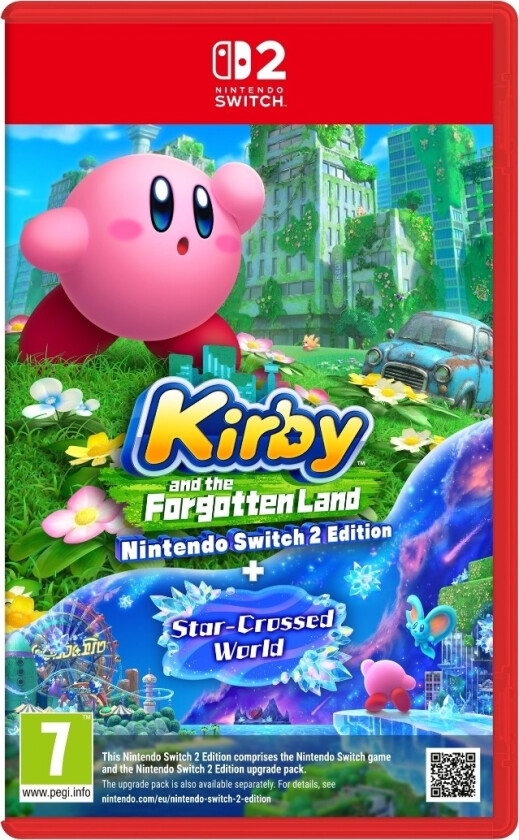 Kirby and the Forgotten Land – Nintendo Switch 2-utgave + Star-Crossed World (Nintendo Switch 2)
