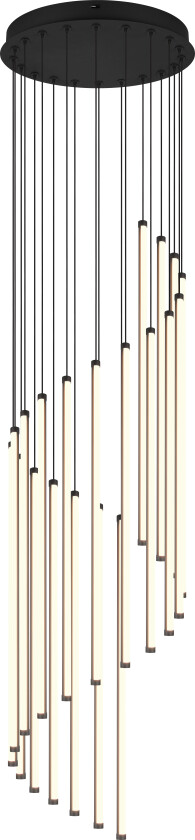 Baxter LED taklampe Sort