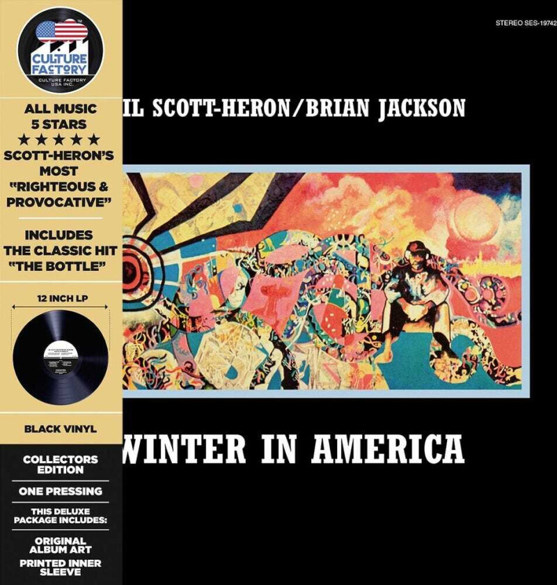 Gil ScottHeron Winter In America (bk Vinyl Edition) LP/Vinyl