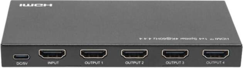 Aktiv HDMI -splitter 4K 1x4