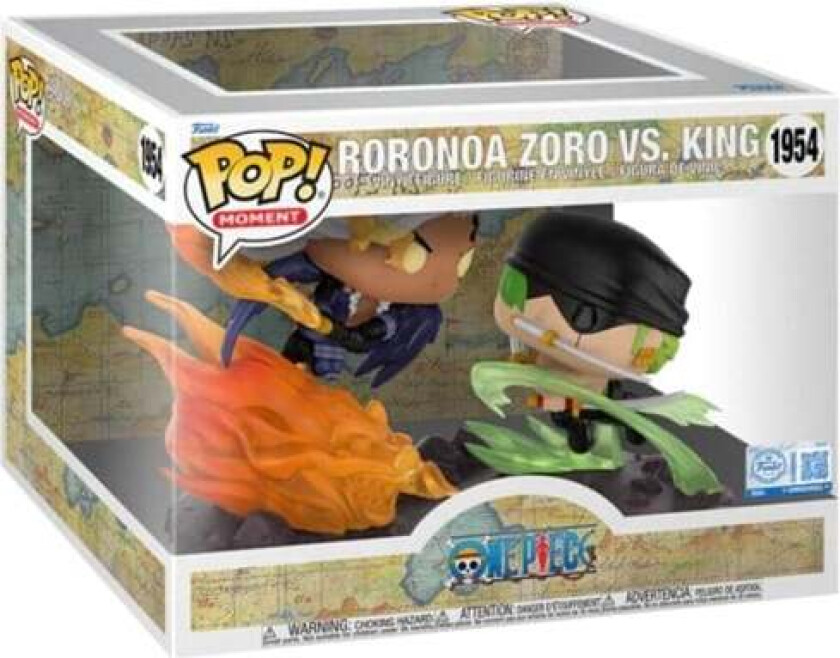 POP Moment EXCl OP Unmasked King vs Zoro