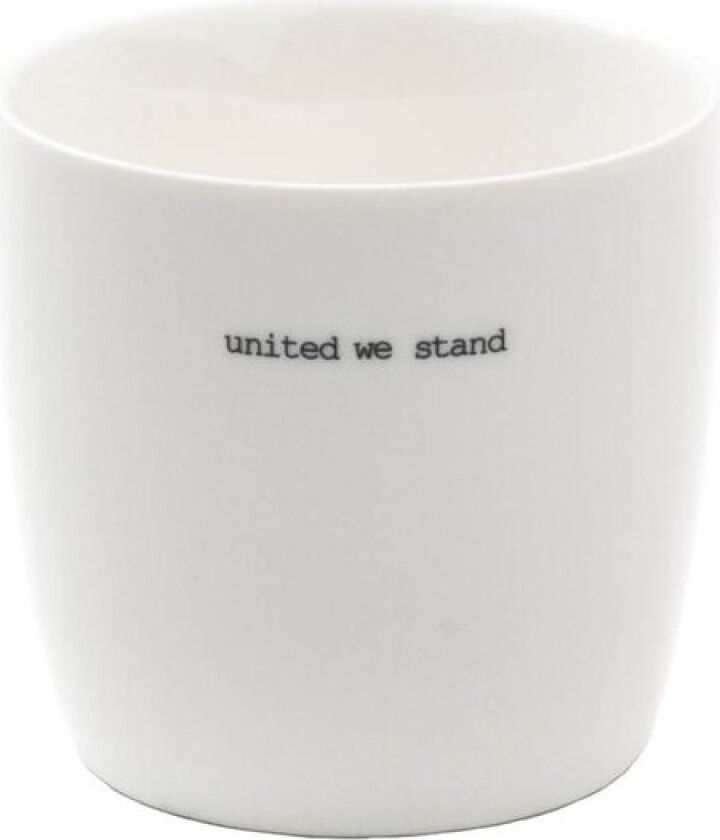 Krus united we stand 30 cl hvit