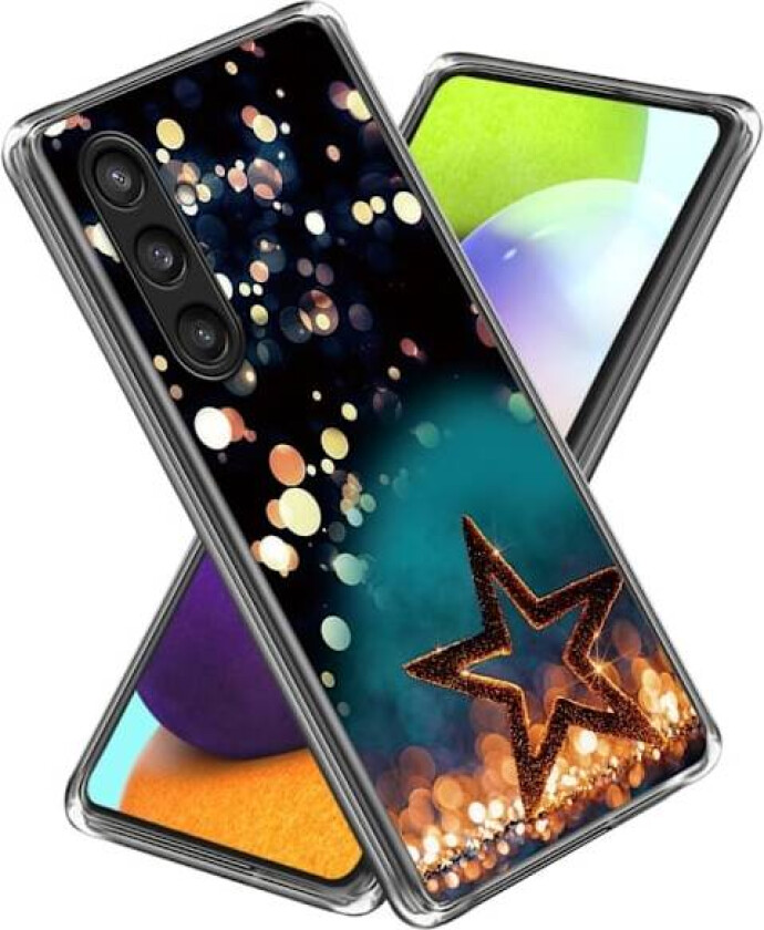 Deco Samsung Galaxy S24 Plus deksel - Femtakket Stjerne