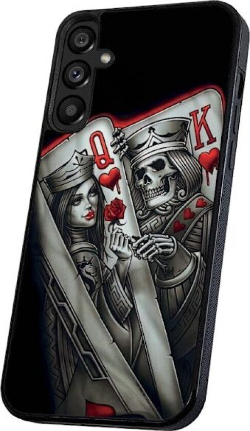 Samsung Galaxy A56 5G - Deksel/Mobildeksel King Queen Kortstokk