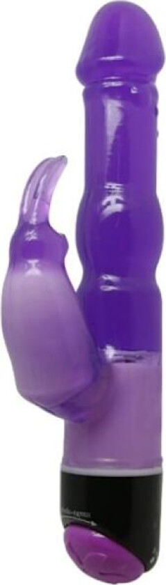 Baile - Waves Of Pleasure Fantasy Vibrator Med Lilla Kanin 23 Cm