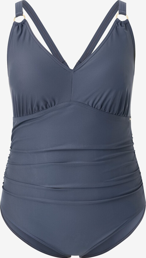 Badedrakt Womens Shaping V Neck 1 Piece - Grå