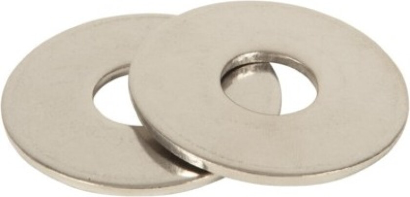 Skive rustfritt stål m20 ytre ø: 60mm t: 4mm ant: 15stk