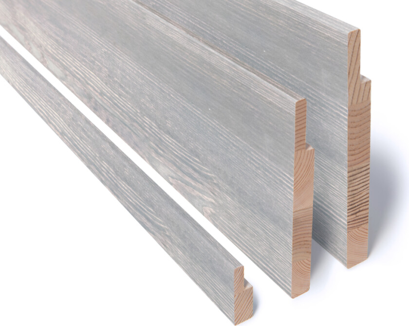 Utforing furu 18x145x4400 laminert 35 mm fjær blåne