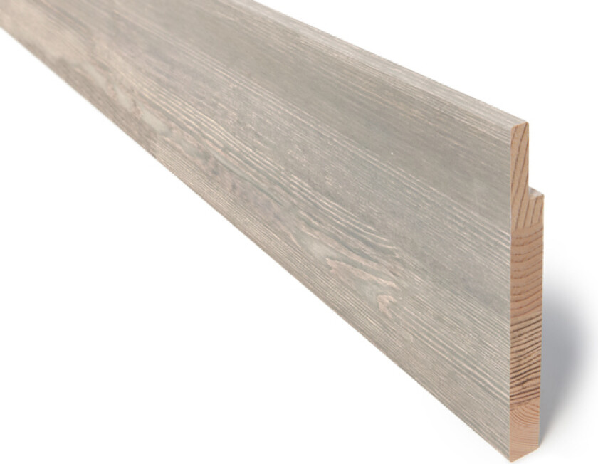 Utforing laminert beiset furu 18x170x4400 mm skumre