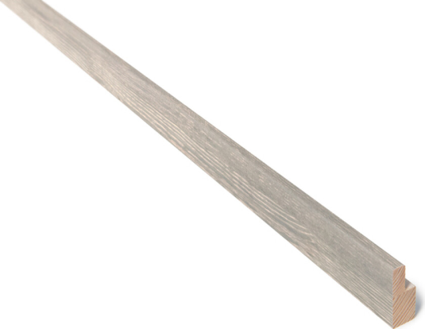 Utforing laminert beiset furu 18x45x4400 mm skumre