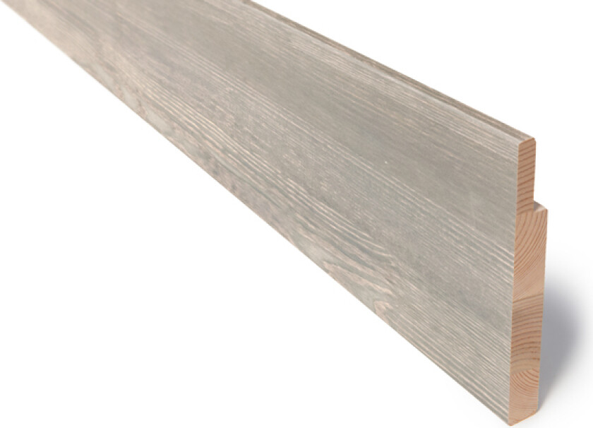 Utforing laminert beiset furu 18x145x4400 mm skumre