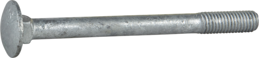 Låseskrue stål m10 l: 110mm varmforsinket ant: 25stk