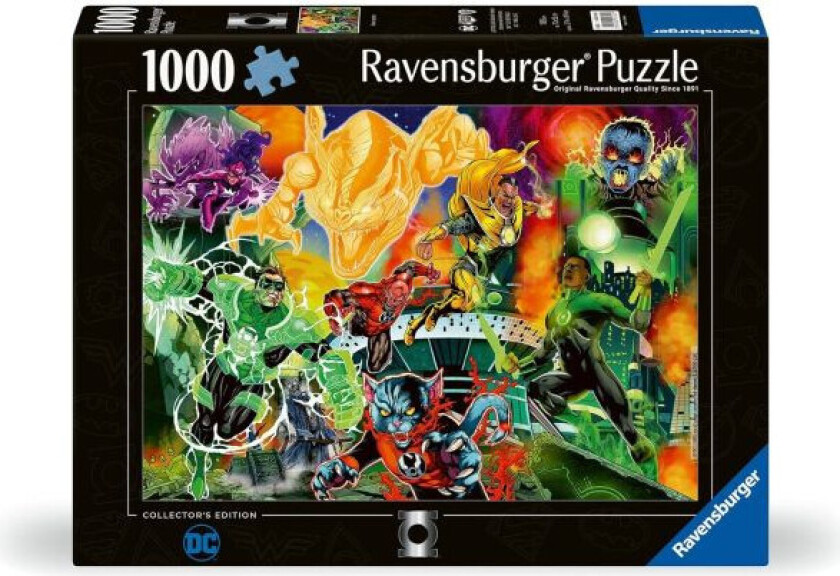 Collector's Edition Puslespill - 1000 Brikker - DC Green Lantern