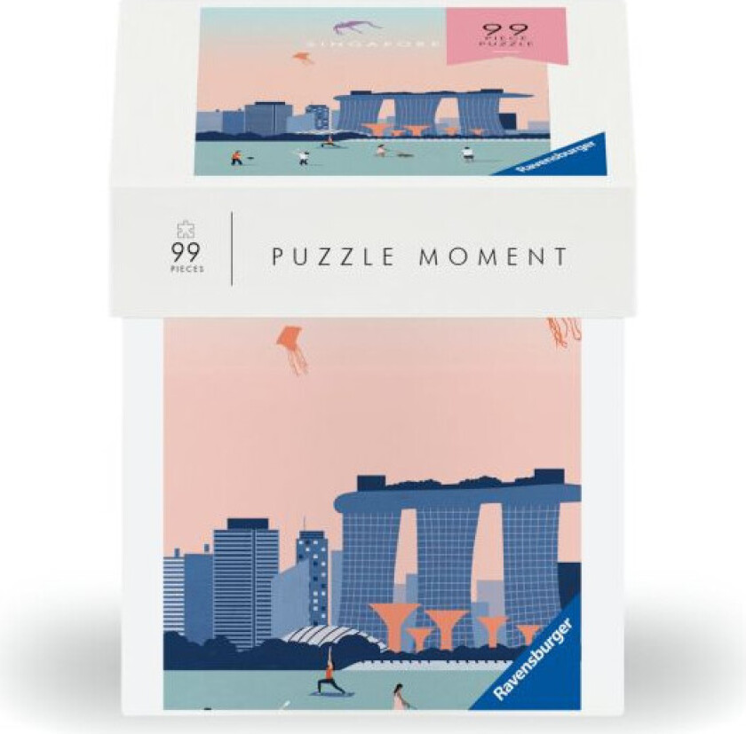 Moment Puslespill - 99 Brikker - Singapore