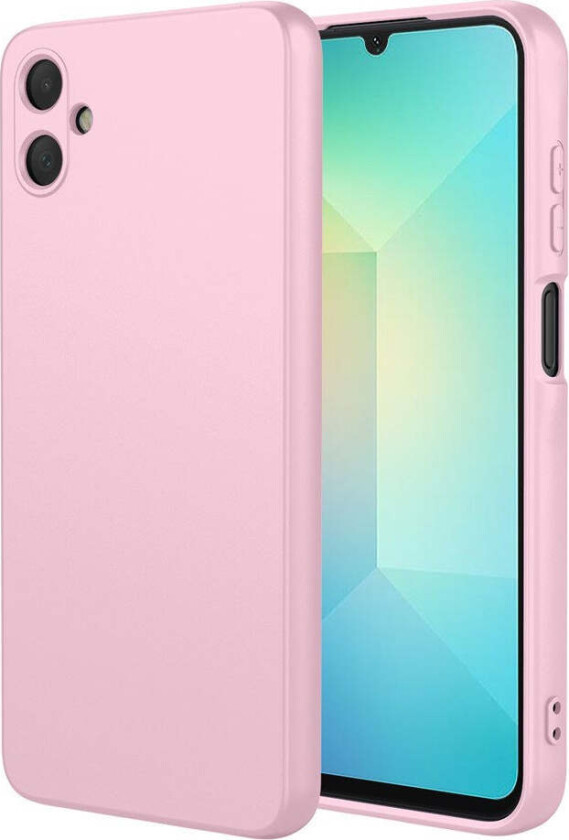 Samsung Galaxy A07 Fôret Fleksibelt Plast Deksel - Rosa