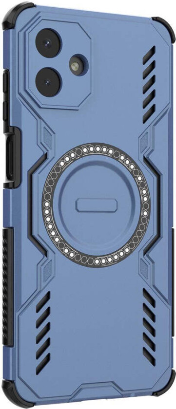 Samsung Galaxy A07 Håndverker Deksel m. Varmeavledning - MagSafe Kompatibel - Blå