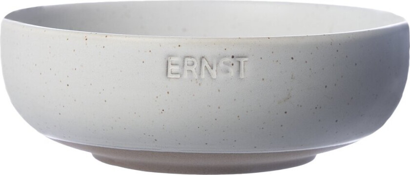 Ernst skål Hvit-natur bunn, Ø14 cm