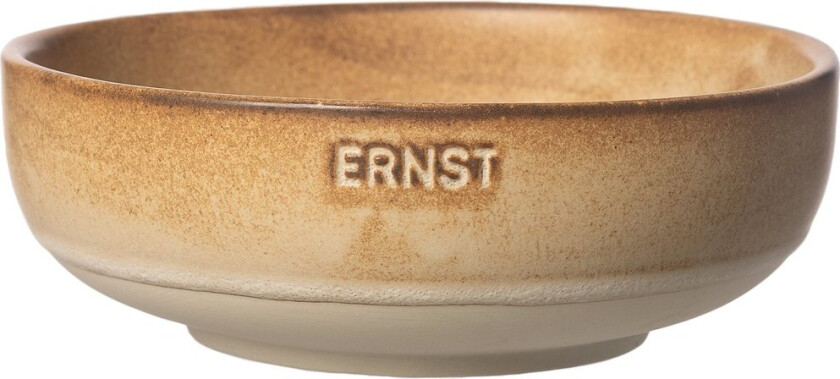 Ernst skål Brun-natur bunn, Ø14 cm