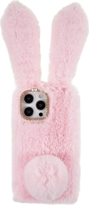 Bunny iPhone 14 Pro Deksel - Rosa