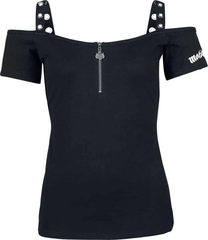 T-skjorte - EMP Signature Collection - S til XL - Damer - svart