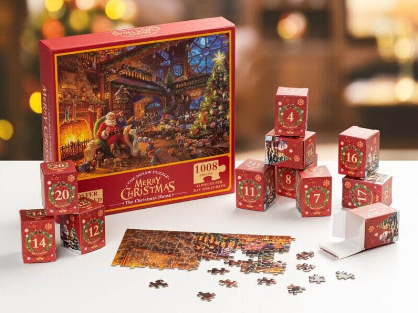 Puslespillkalender (1008 biter)