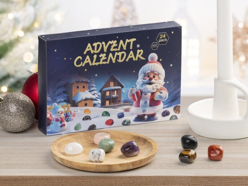 Julekalender med krystaller