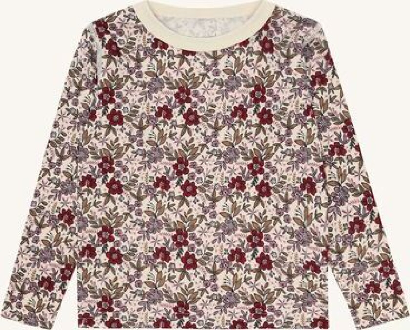 Abba Flor Genser Ull Bambus Off White